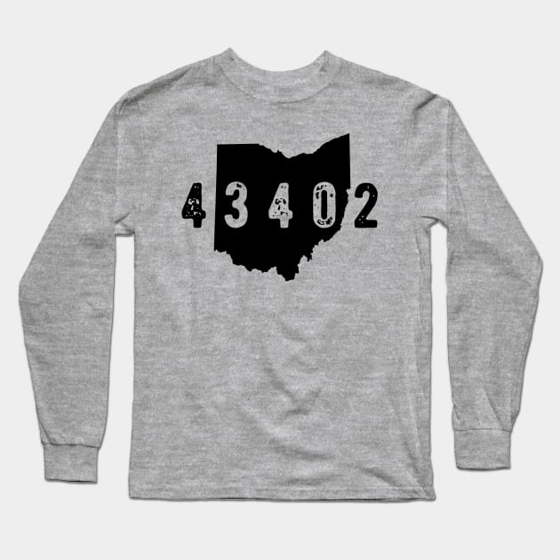 43402 zip code Ohio Bowling Green Long Sleeve T-Shirt by OHYes